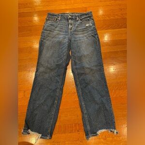 American Eagle Outfitters Dark Blue Relaxed Jeans